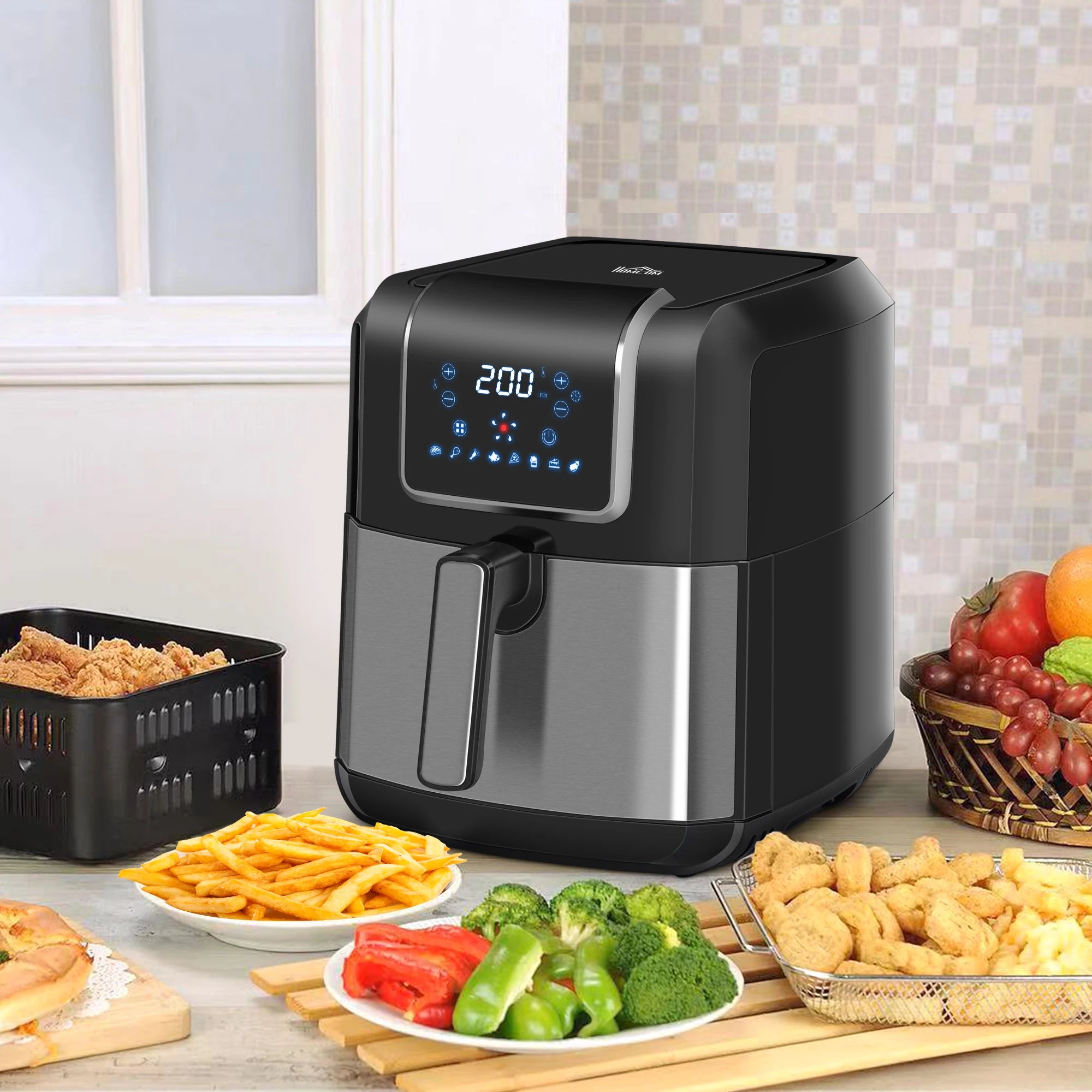 The HOMCOM Multifunctional Air Fryer