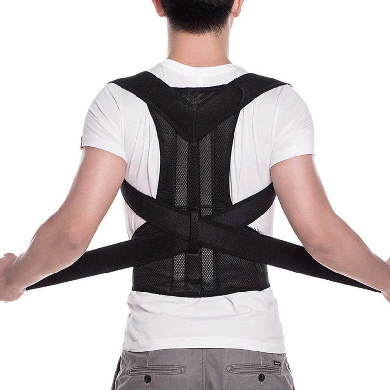 Posture Corrector – Adjustable Back Support for Men & Women