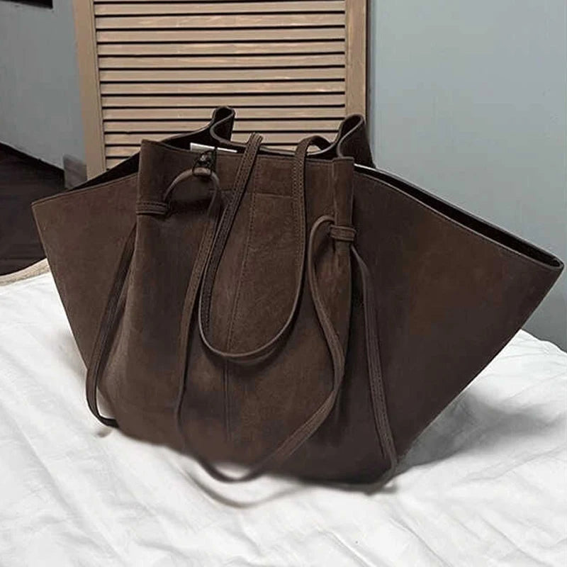 Faux Suede Tote Bags For Women