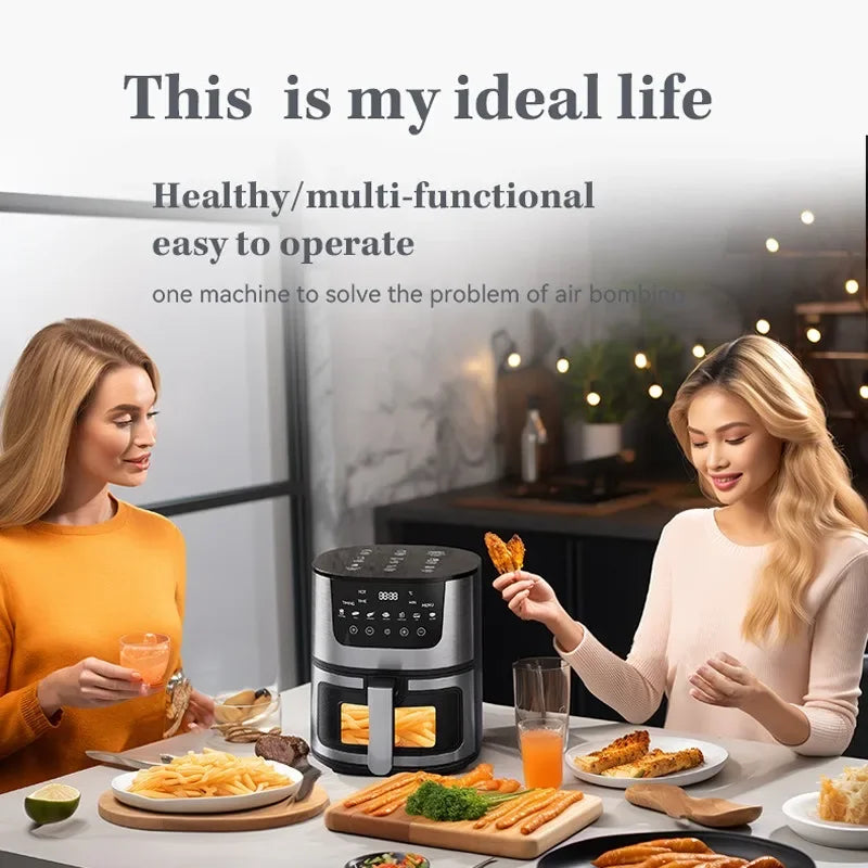 BALASHOV 12L Electric Air Fryer - Oil-Free Cooking Made Easy