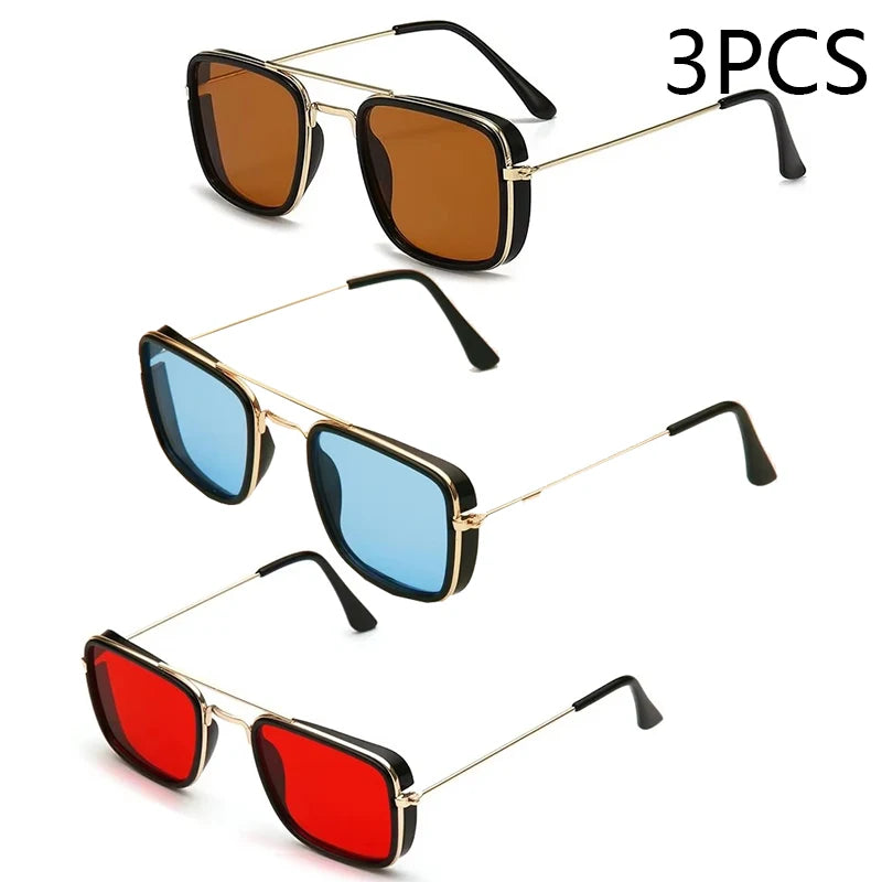 VABBON Retro Square Sunglasses