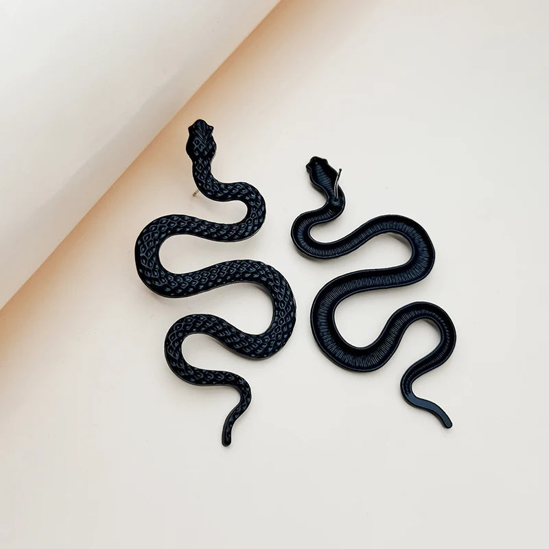 Halloween Snake Shaped Earrings