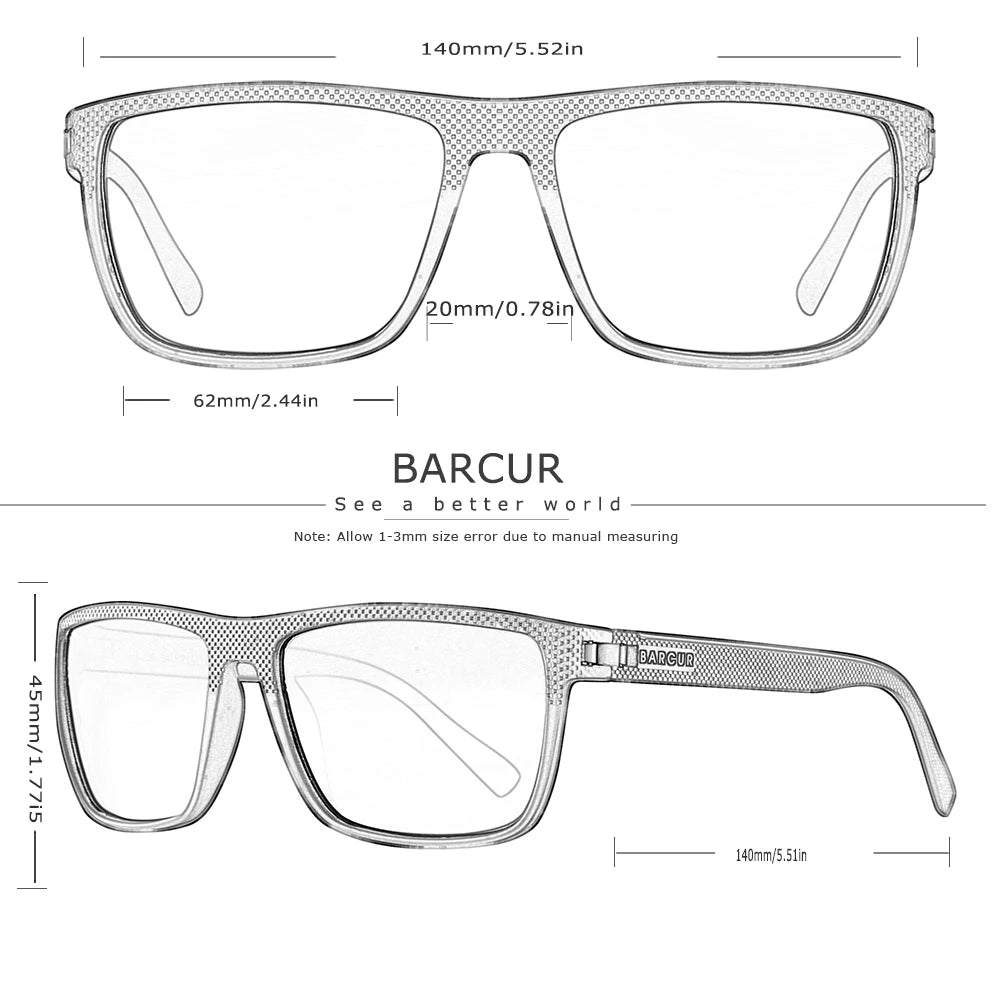 BARCUR Outdoor Sunglasses for Men