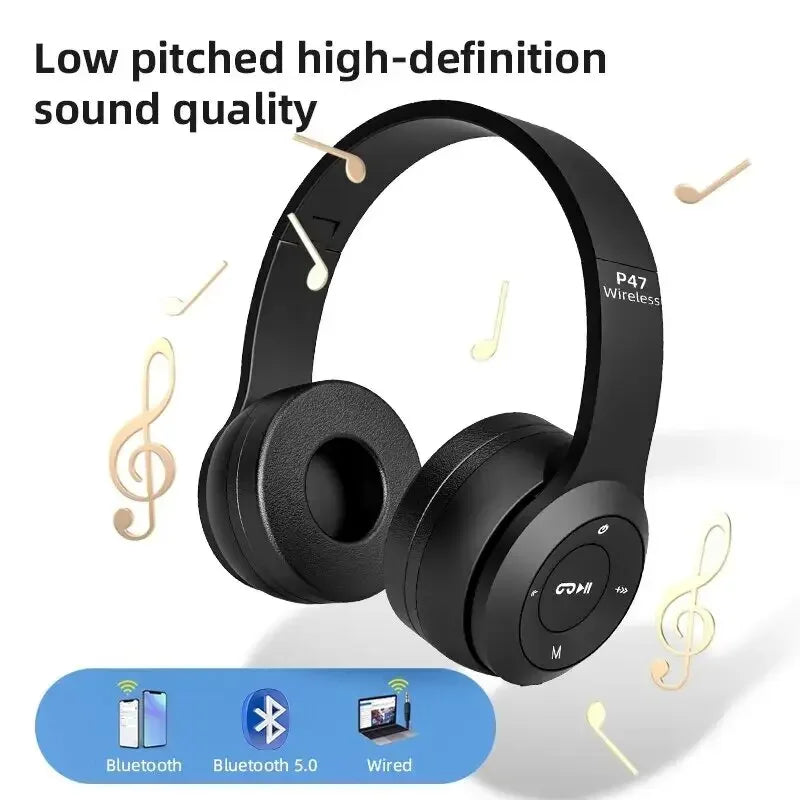 EAEONXE Over-Ear Bluetooth Headphones