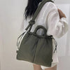 Casual Large Capacity Puffer Tote Bag