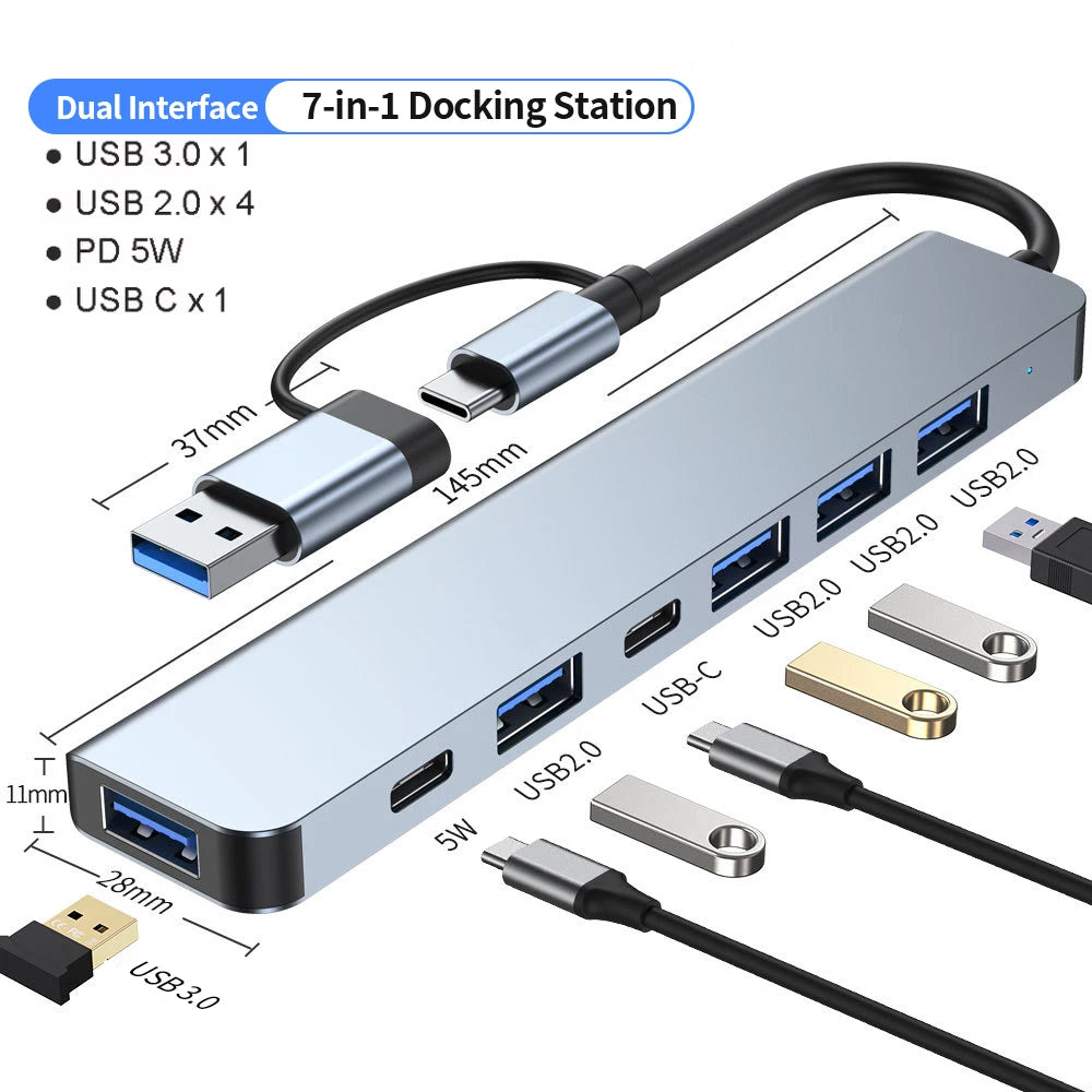 7 in 1 USB Extender