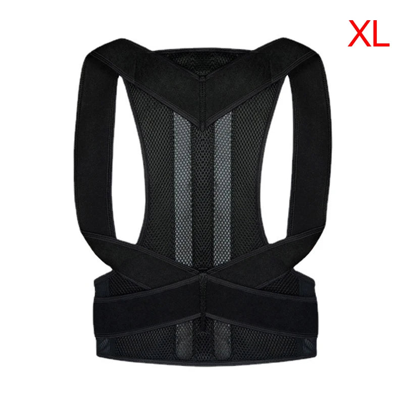 Posture Corrector – Adjustable Back Support for Men & Women