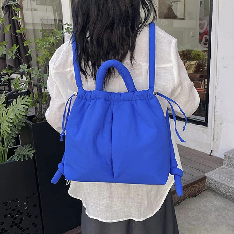 Casual Large Capacity Puffer Tote Bag