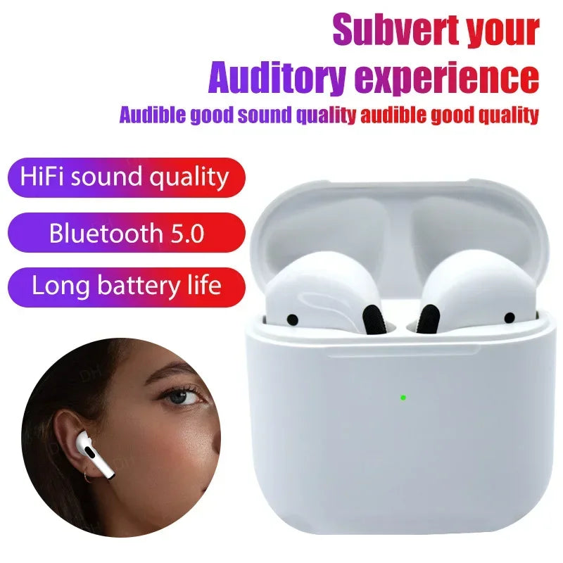 DAMORE Pro4 TWS Bluetooth 5.0 Wireless Earphones