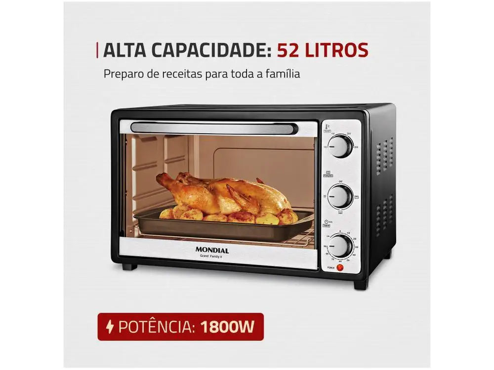 Mondial Bench Electric Oven with Timer - 220V