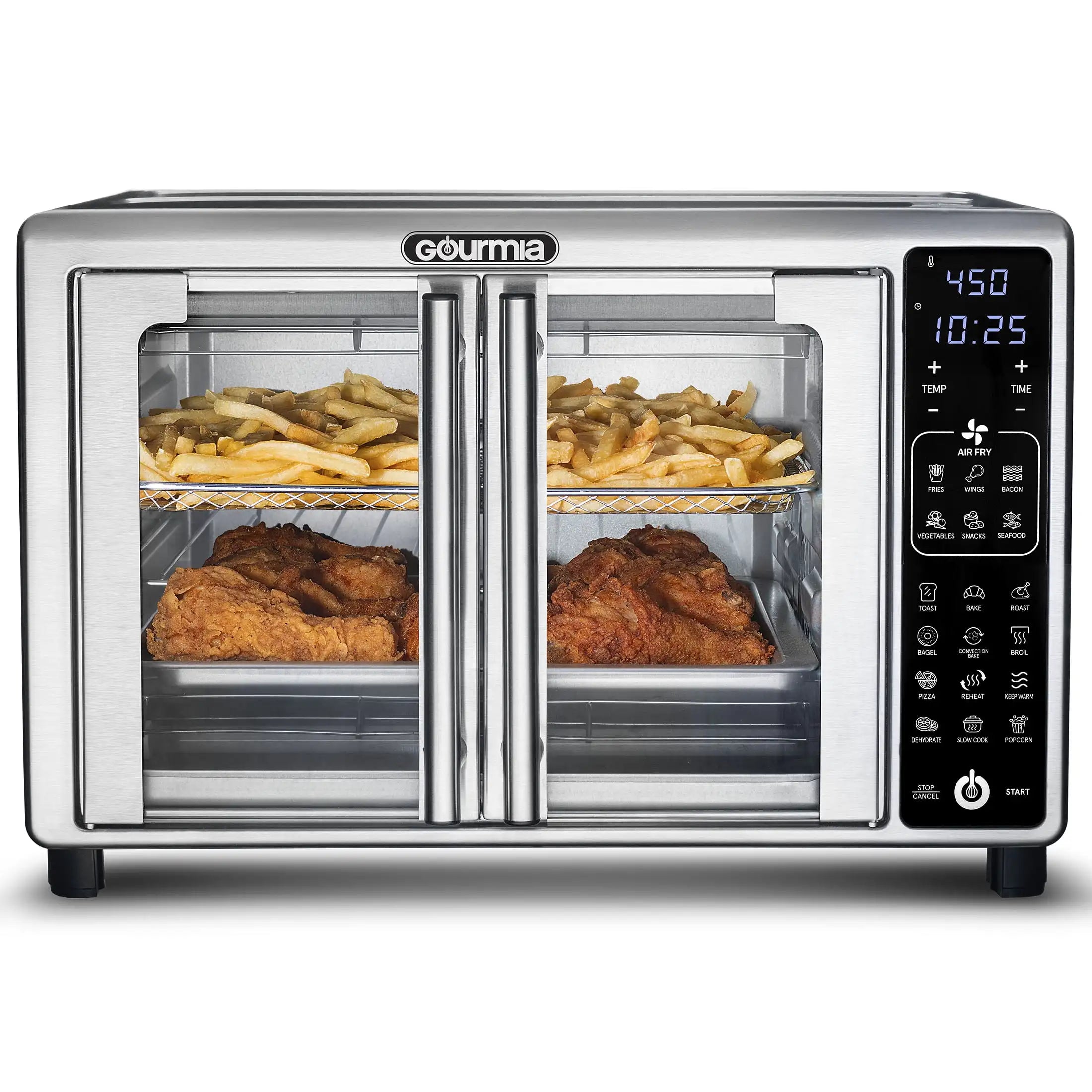 Gourmia 6-Slice Digital Toaster Oven Air Fryer (GTF2440)