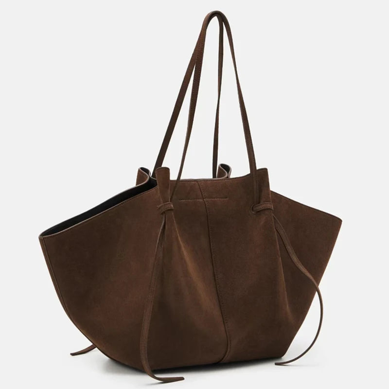 Faux Suede Tote Bags For Women