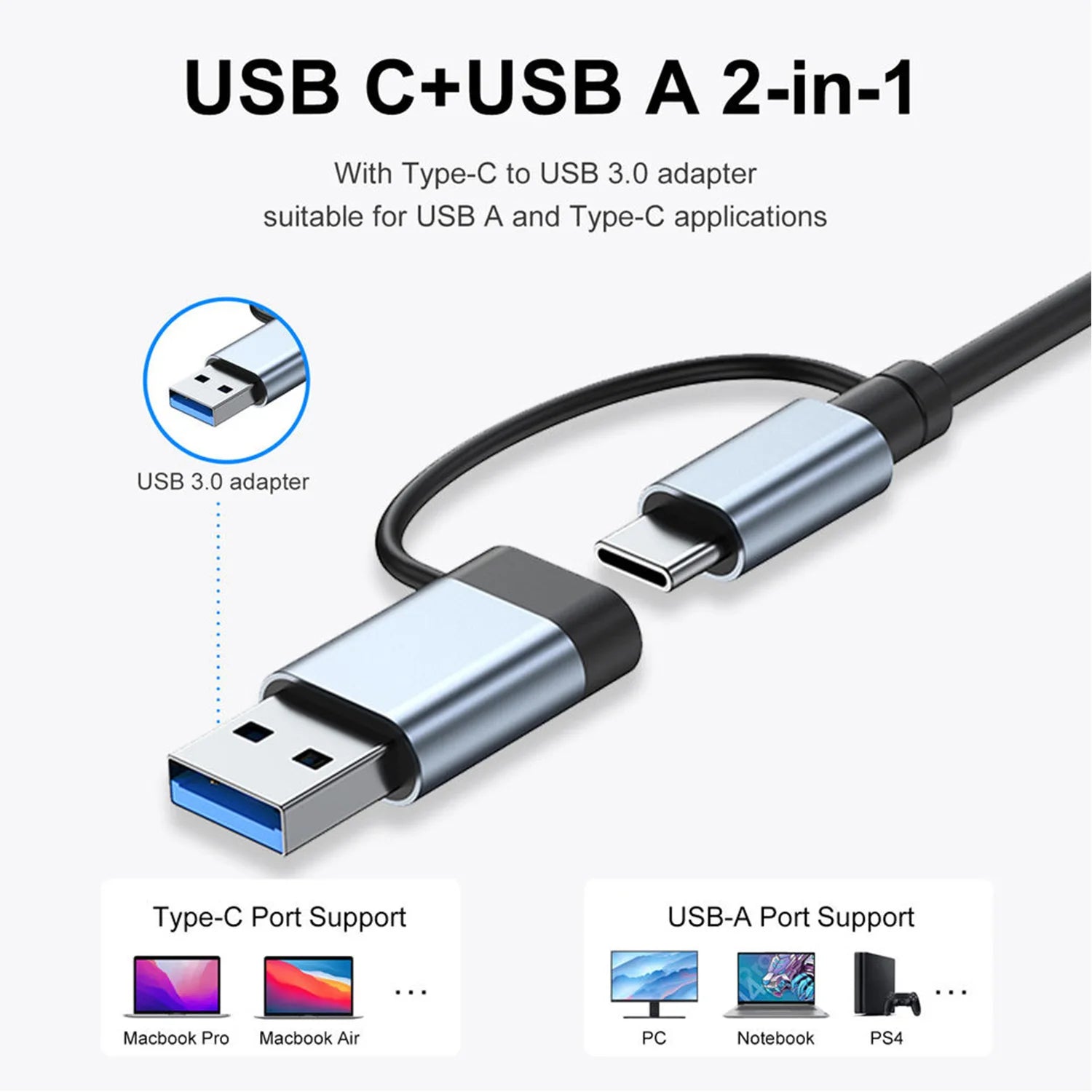 7 in 1 USB Extender