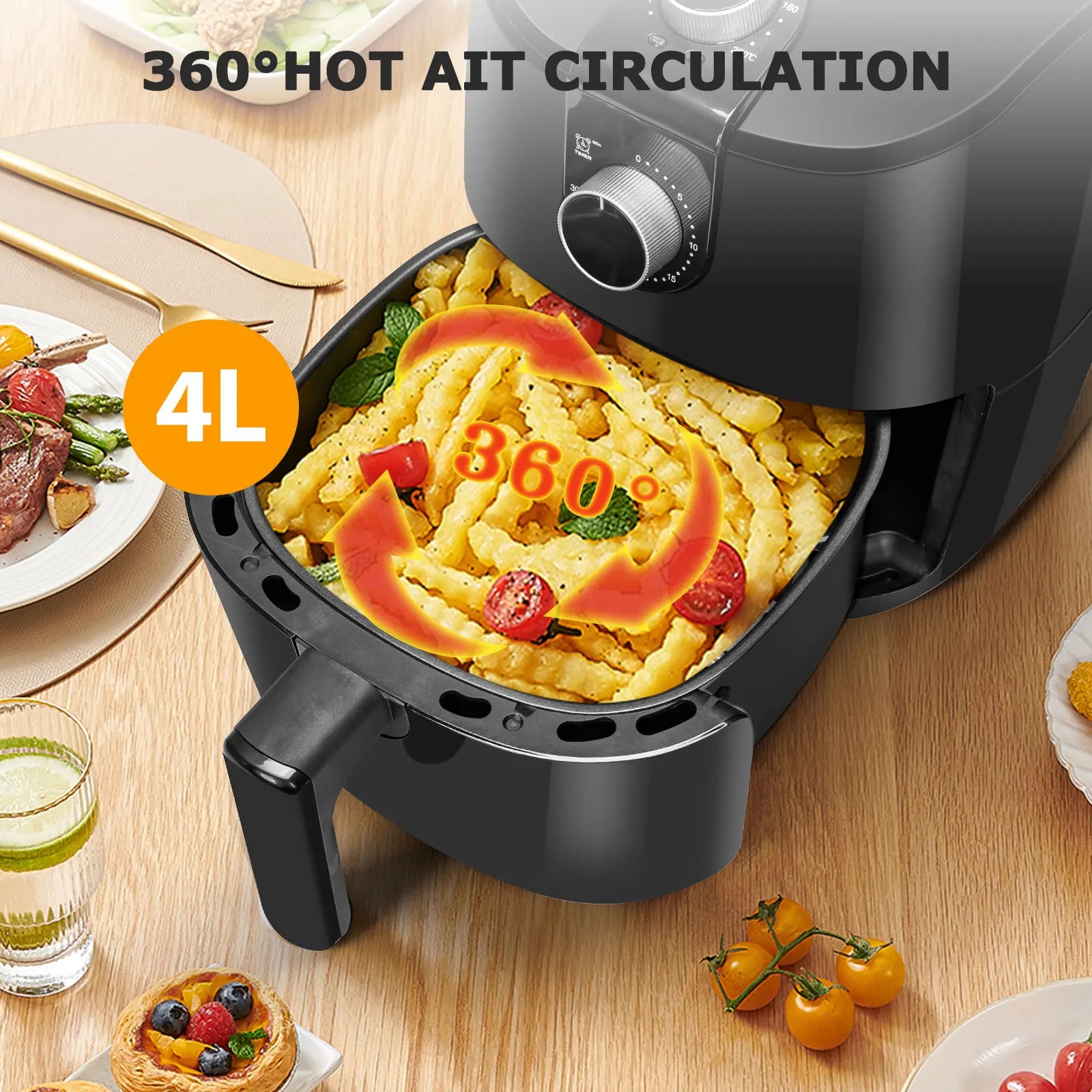 AIGOSTAR 1500W 4L Electric Cooker